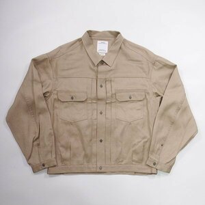 未使用品 24ss visvim 101XX JKT BEIGE 3