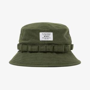 WTAPS JUNGLE / HAT / COTTON. TWILL 新品即決 送料無料 XL OLIVE DRAB 24AW 国内正規