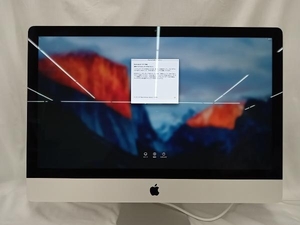 Apple MD095J/A iMac (27-inch,Late2012)デスクトップPC