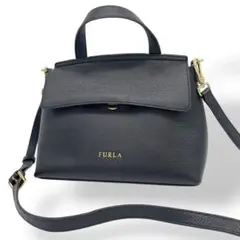 フルラ FURLA ハンドバッグ　ショルダー　 ニキ　 ブラック　2way 黒