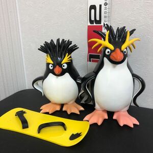 90’s イワトビペンギン ロッキー×ホッパー フィギュア 当時物 1998年 ポリゴン・ピクチュアズ 資生堂 HG スーパーハード