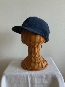 ＊1回のみ着用 BLUE LUG cycle work cap (cotton/navy)/ブルーラグ キャップ サイクルキャップ コットン 帽子