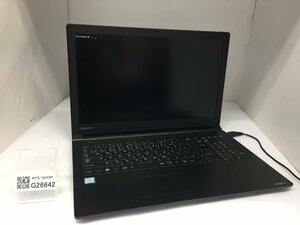 ジャンク/ TOSHIBA B65/DN Corei5-8世代 メモリ4.1GB ストレージ無し 【G26642】