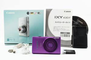 【美品】キヤノン CANON IXY 430F コンパクトデジタルカメラ 【元箱付き・付属品多数】　 #I3201I50135GCAA