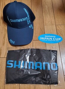 シマノ ジャパンカップグッズ （キャップ ステッカー エコバッグ） 帽子 メッシュキャップ