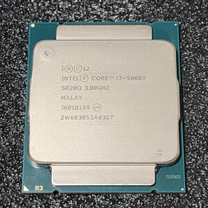 CPU Intel Core i7 5960X 3.0GHz 8コア16スレッド Haswell-E LGA2011-3 PCパーツ インテル 動作確認済み