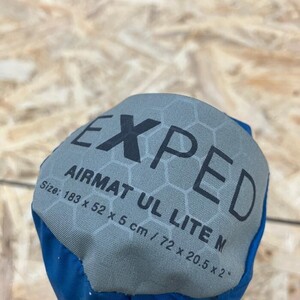 EXPED AIRMAT UL LITE　M　アウトドア　レジャー　キャンプ用品　マット　ブルー系　寝る　Mサイズ　中古品　USED mc01072820