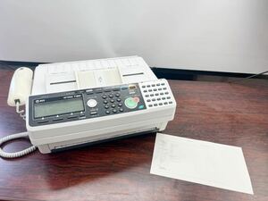 ◆10420) NTT NTTFAX T-360 ビジネスファクス A4/B4 感熱ロール紙 対応 コピー/FAX 印字OK (戊1)