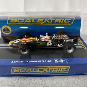 ◆SCALEXTRIC◆ Team Lotus 49 Jim Clark 1968 Kyalami No.4 C3206 スロットカー スケーレックストリック 