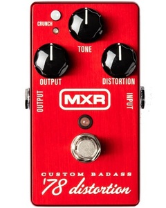 【国内正規品】MXR(エムエックスアール) / M78 Custom Bsdass Distortion エフェクター ディストーション