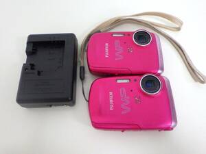 ♯64【通電確認済】フジフィルム FUJIFILM FINEPIX Z33WP ピンク