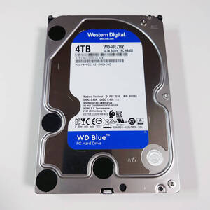 ★☆Western Digital Blue WD40EZRZ SATA 4TB 5400RPM 3.5インチ内蔵 中古☆★