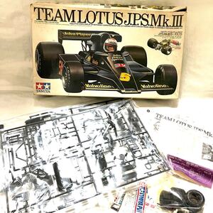 タミヤ TAMIYA プラモデル「TEAMLOTUS J.P.S. Mk. Ⅲ ロータス78 未組立(YU)