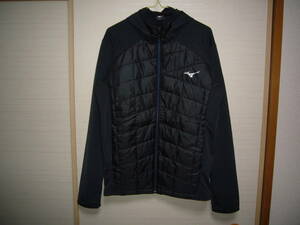 ミズノ 中綿切り替えジャケット黒 XLサイズ
