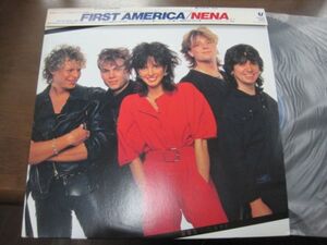 Nena - First America (99 Luftballons) /ネーナ/253P-501/帯付/国内盤LPレコード