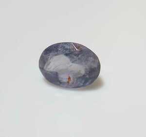 インド産 アイオライトサンストーン(菫青石) ルース(裸石)06/ファセットカット/アベンチュリンアイオライト,ブラッドショットアイオライト