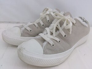 ◇ converse コンバース ALL STAR オールスター スニーカー シューズ 22.5cm ベージュ レディース P