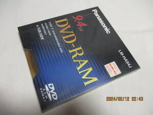 Panasonic パナソニック DVD-RAM 9.4GB 未開封