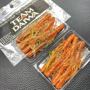 714152 チームダイワ TD バブルシュリンプ 4-1/2インチ １４本 TEAM DAIWA TD BUBBLE SHRIMP オールド品 希少入手困難品