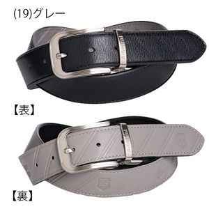 【定価6,380円】アドミラル ゴルフ ベルト ２１Ｆ ＢＥＬＴ リバーシブル (ADMB1BV2 グレー)【AdmiralGolf正規品】新品値札付き