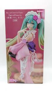 【未開封品・プライズフィギュア】：初音ミク Exc∞d Creative Figure SweetSweets-抹茶パフェ さくら-(20240604)