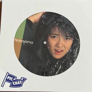 LP■12inch/和モノ/中山美穂/PIC CHAT/ピクチャー盤/ピク・チャット/MIHO NAKAYAMA/Picture VINYL