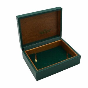 1円 ROLEX CASE ロレックスケース 時計用 空箱 BOX S 内箱 67.00.3 緑 グリーン ウォッチケース 0544620240625