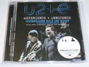 U2/ECPERIENCE +INNOCENCE　COPENHAGEN　2018 1ST NIGHT（IN EAR MONITOR　RECORDING）２CD