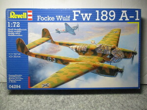 ★1/72 Revell：レベル 　　 Focke Wulf Fw 189 A-1★