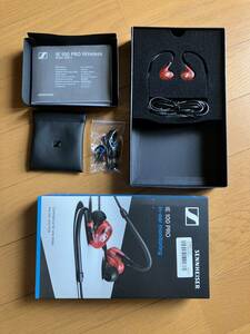 SENNHEISER ( ゼンハイザー ) / IE100PRO レッド カナル型イヤホン