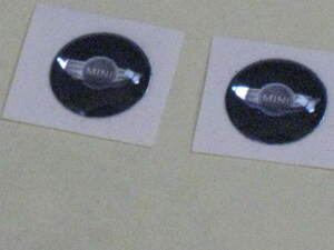 MINI樹脂エンブレム　極小10ｍｍ貼り付けタイプ　2枚セット　送料無料