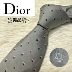 【美品】Christian Dior ブランドネクタイ　ロゴ