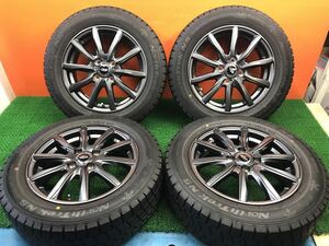 14B-191)冬 175/65R15 AUTOBACS NorthTrek N5 2022年 8.5-9分山 5.5J+42 PCD100 4穴 ノート アクア ポルテ フィット等