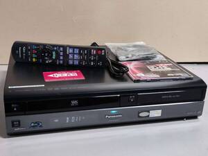 【整備済み良品】 上位機 Panasonic 【DMR-BR673V】 リモコン付、SD/BD/DVD/HDD/VHS一体型レコーダー【完動保証】 超希少 2008年製 0007