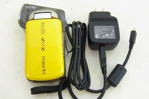 E900-Y32-2514 SANYO Xacti ビデオカメラ 通電確認済 現状品②