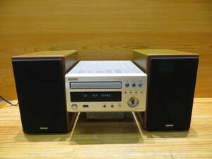 *S1768* DENON/デノン/ミニコンポ/CDデッキ/プレーヤー/オーディオ機器/RCD-M37/MP3/WMA/動作確認済み品中古#*