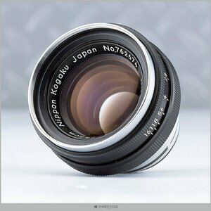 1円～ NIKON NIKKOR-H 5cm 1:2 チョイ訳ありにて Sマウント ニッコール H 50mm F2