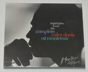 ☆マイルス・デイビス／HIGHLIGHTS FROM THE COMPLETE MILES DAVIS AT MONTREUX ⑰☆