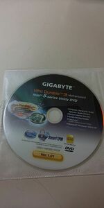 【PCソフト】 詳細不明 ディスクのみ GIGQBYTE Ultra Durable 3 Motherboard intel 5-series Utility DVD