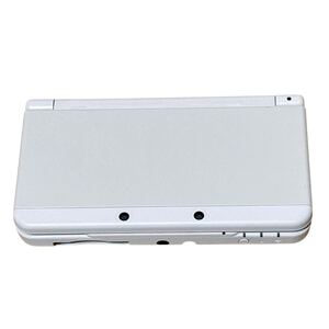 1円 動作品 訳アリ Newニンテンドー3DS ホワイト ゲーム機 着せ替えプレート Nintendo 任天堂 New ニンテンドー 3DS