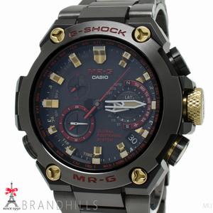 カシオ G-SHOCK 腕時計 メンズ MR-G G1000 GPSハイブリット ソーラー電波 チタン MRG-G1000B-1A4JR CASIO 極美品