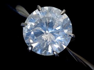 1円～【ジュエリー極】鑑付 超希少！超大粒上質天然１粒ダイヤモンド1.180ct(G/I-1) 高級Pt1000リング k9411kglm【送料無料】