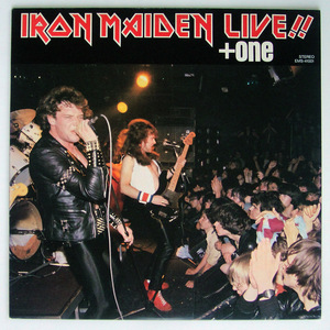 《レコード》 Iron Maiden Live !! + One アイアン・メイデン [EMS-41001]