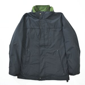 ★フリース ライナー付 エルエルビーン L.L.Bean フィールド ジャケット M ブラック★メンズ アウトドア 防寒着 保温 ジャンパー★