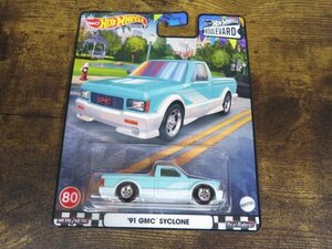 ◇442 HOT WHEELS PREMIUM 91 GMC SYCLONE サイクロン 80 ブールバード ホットウィール