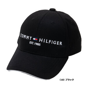 【定価4,950円】トミーヒルフィガー ゴルフ キャップ THロゴ (THMB3F51-10 ブラック) THロゴ 新品値札付き【TOMMY HILFIGER GOLF正規品】