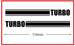 サイドラインステッカー★TURBO★ターボ★kstdm-2