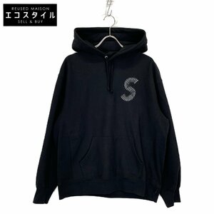 Supreme シュプリーム 20AW ブラック ボックス Sロゴ フーデット スウェットシャツ ブラック M トップス コットン メンズ 中古