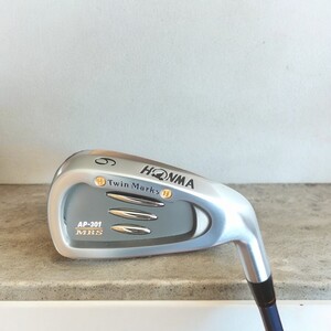 本間ゴルフ HONMA TwinMarks AP-301 MRS 単品 ６番アイアン ACCELERATE FORCE フレックス (R)