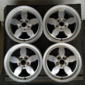 管理番号：A7-15【4本価格】【17x7J 5x108 ET+46 ハブ73】BOYDS DAISY・店頭引取可能・適格請求書発行可能